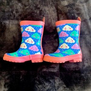 Hatley size 6 toddler rain books Excellent condition
